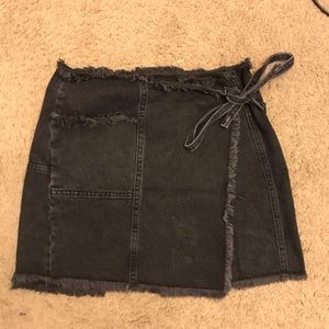 Urban Outfitters tie skirt